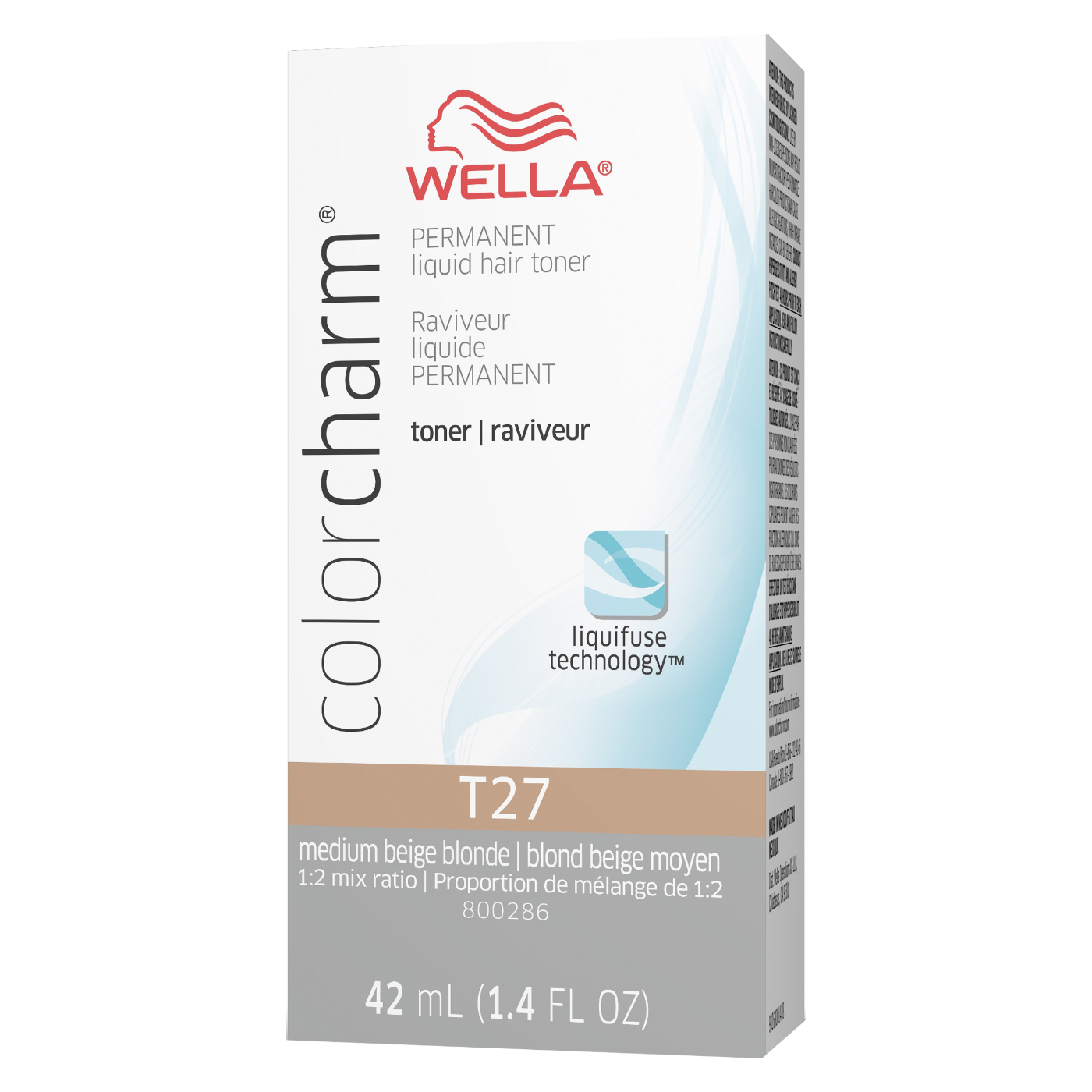 Colorcharm, Toner, Medium Beige Blonde T27