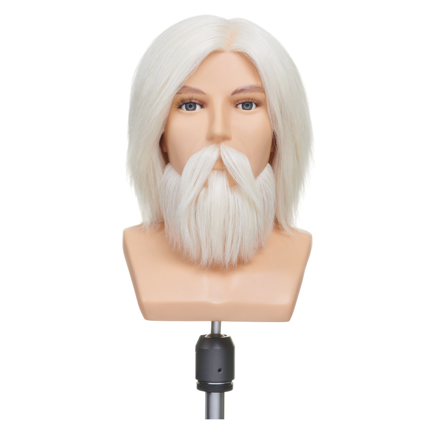 Bearded Male Competition Mannequin - 100% Goat Hair