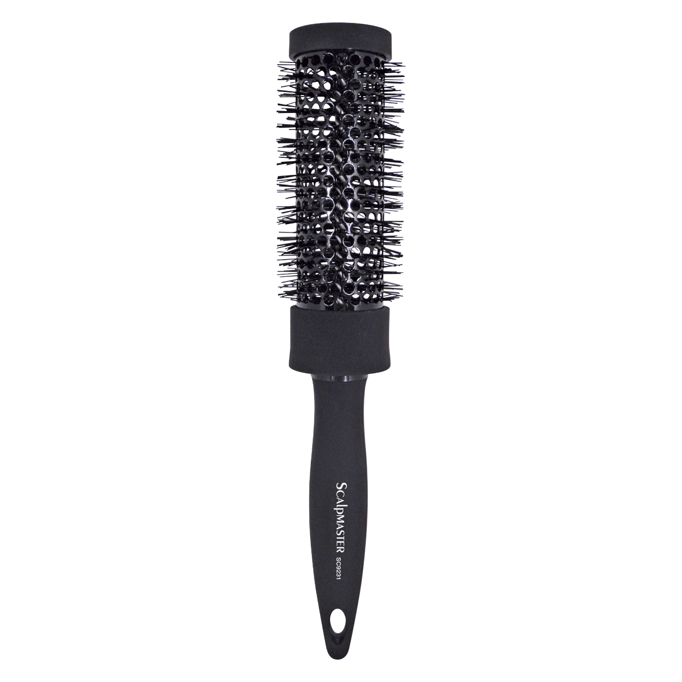 Thermal Round Brush with Rubberized Handle - 1-3/4"