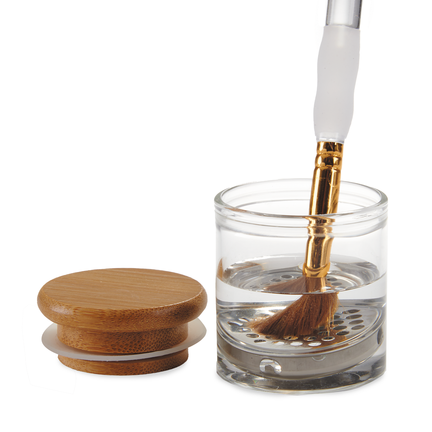 Nail Brush Cleaning Jar