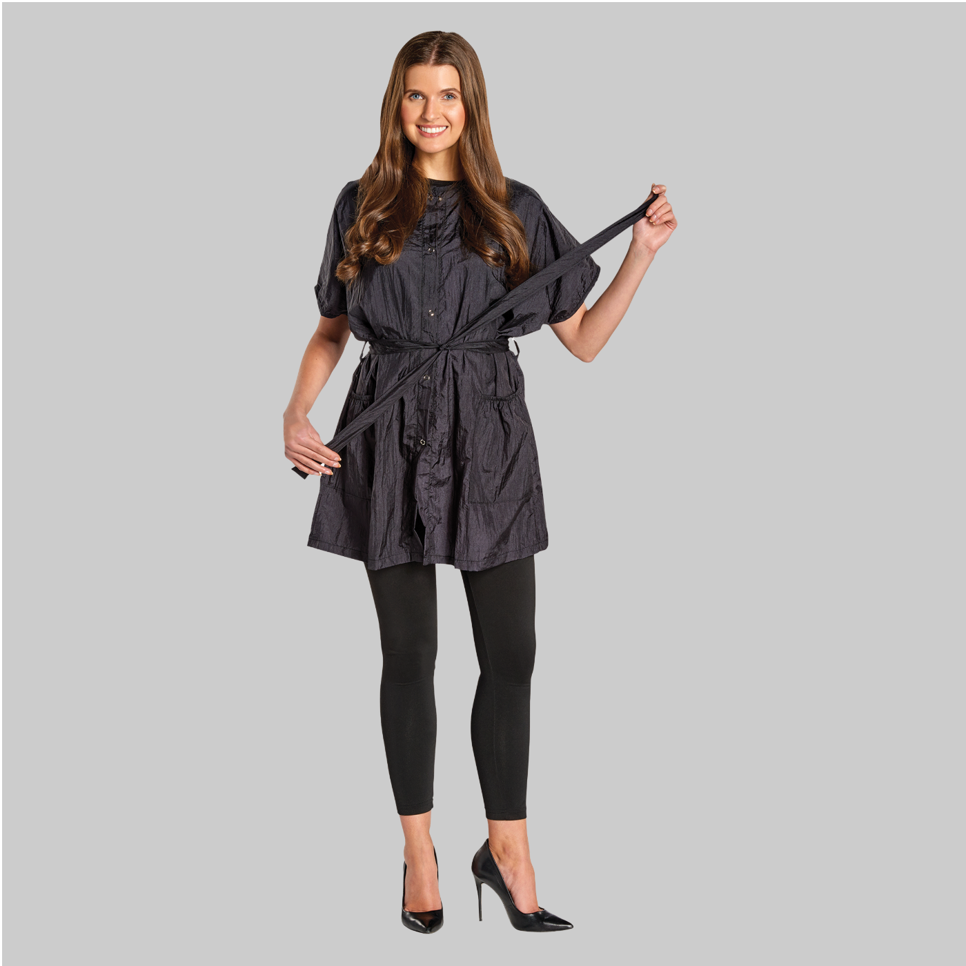 Crinkle Nylon Stylist Jacket