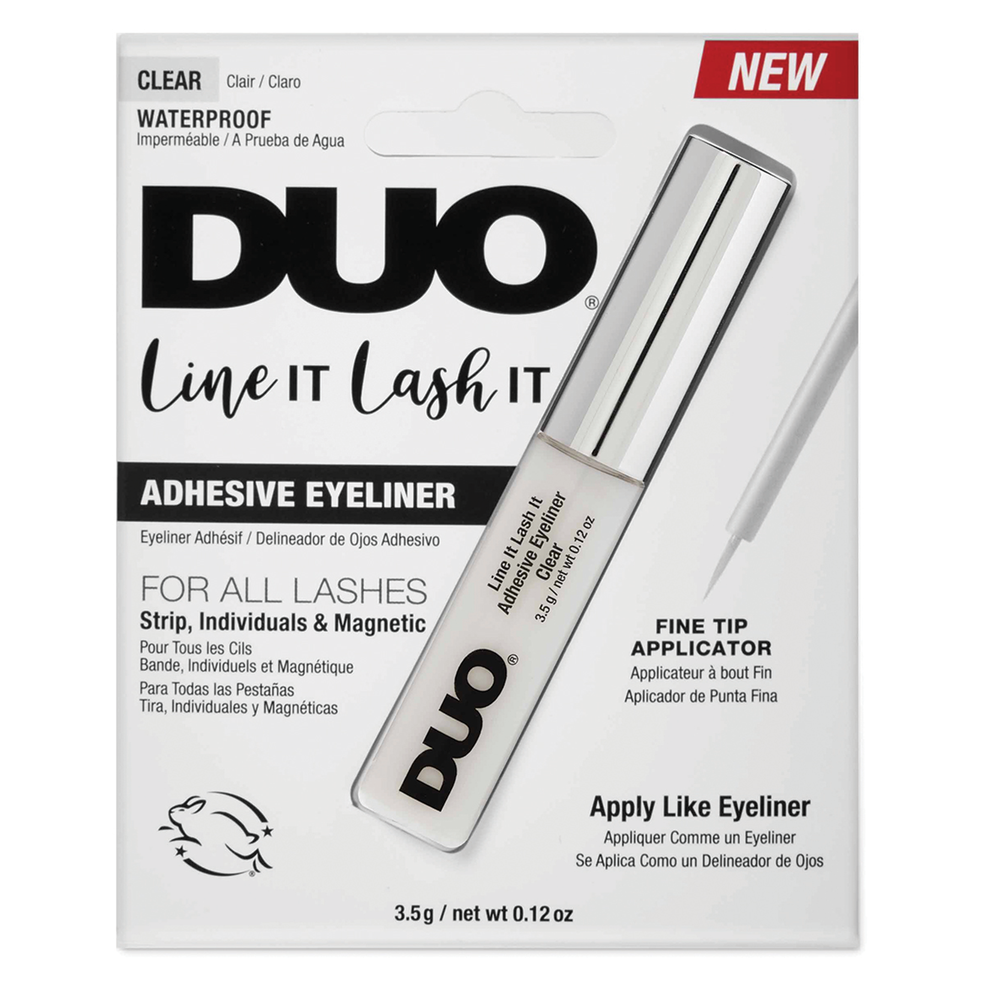 Line It Lash It - 2in1 Liner & Lash Adhesive, Clear
