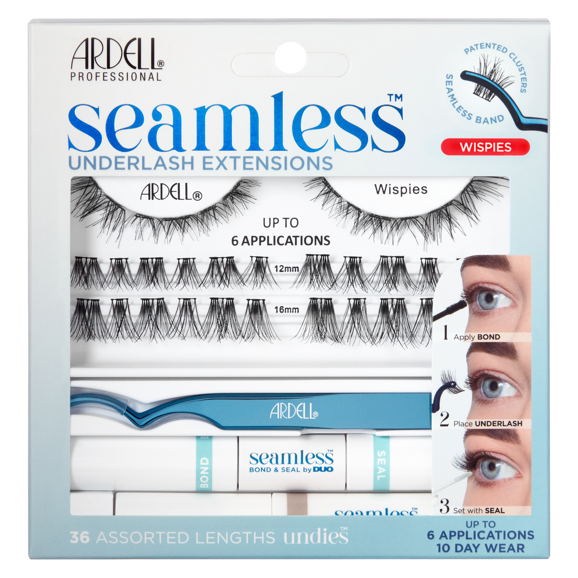 Seamless Underlash Extensions Wispies Kit