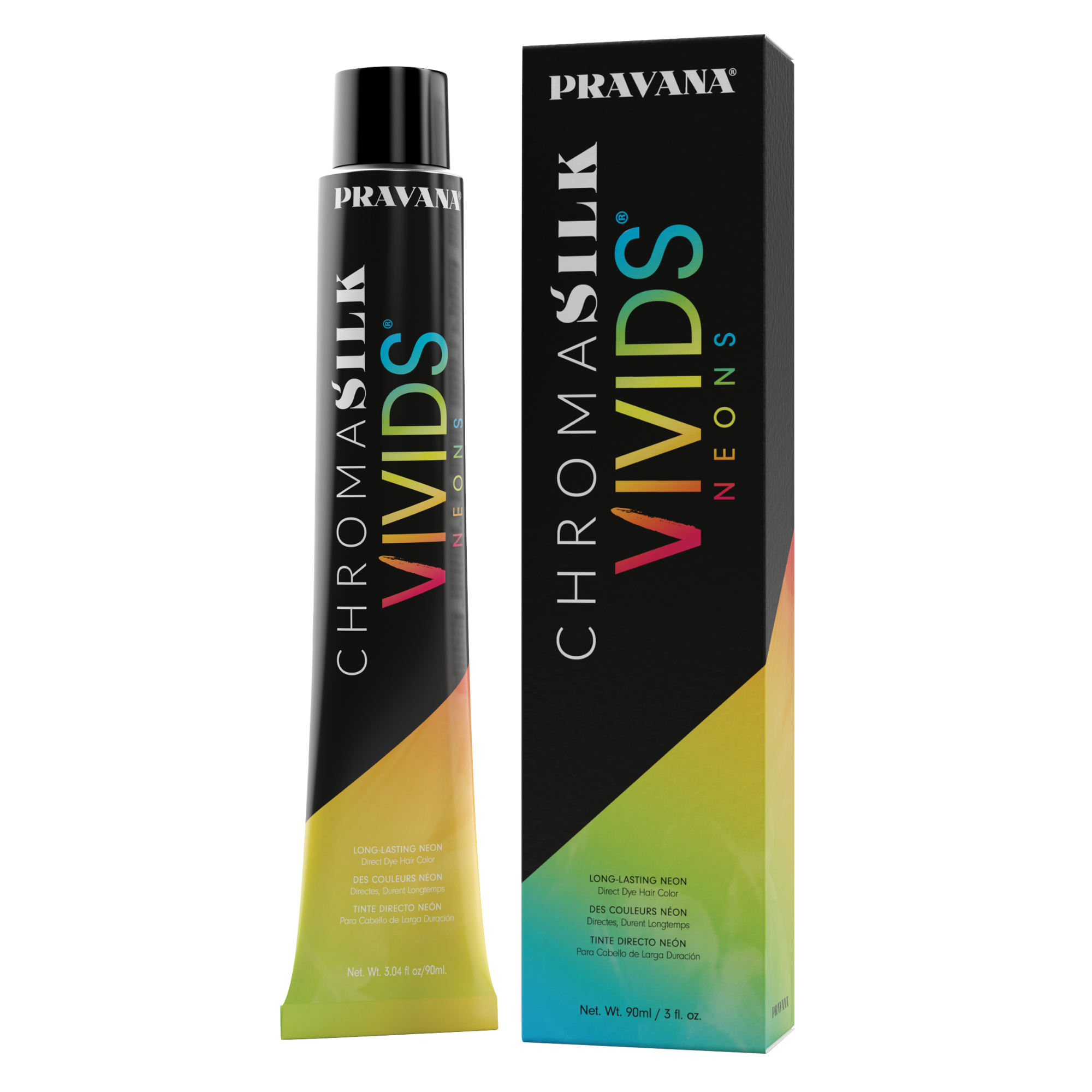 Chromasilk Vivids, Neons Semi-Permanent Direct Dye