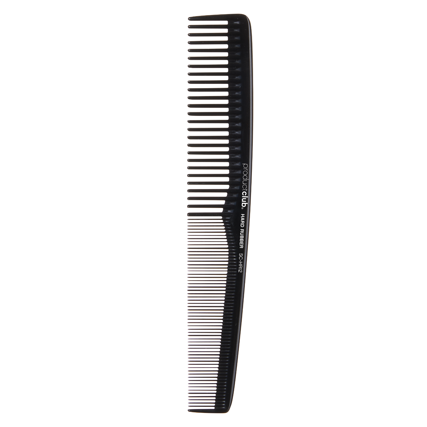 Hard Rubber Styling Comb - 7"