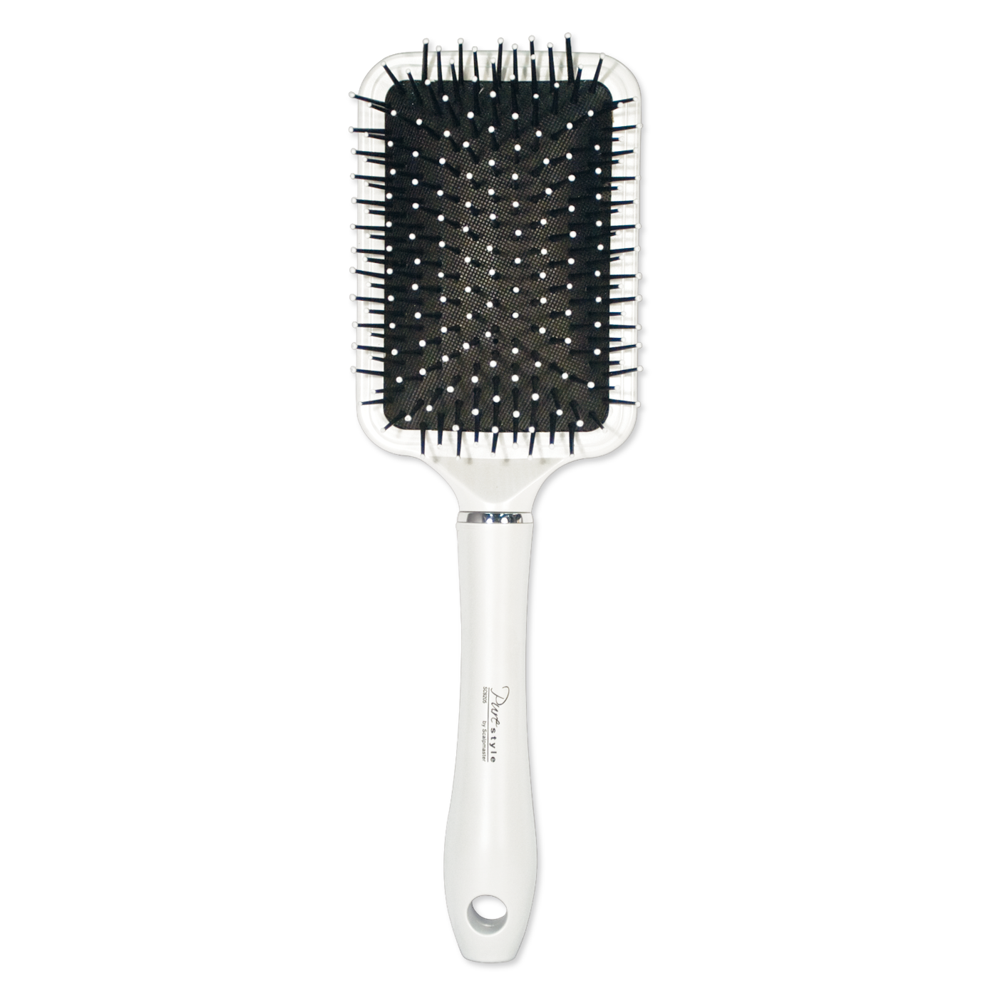 Pure Style Cushion Paddle Brush, 13 Row