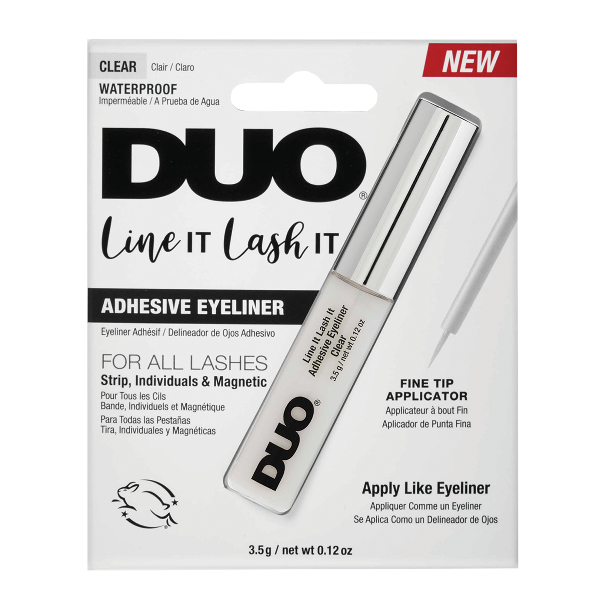 Line It Lash It - 2in1 Liner & Lash Adhesive, Clear