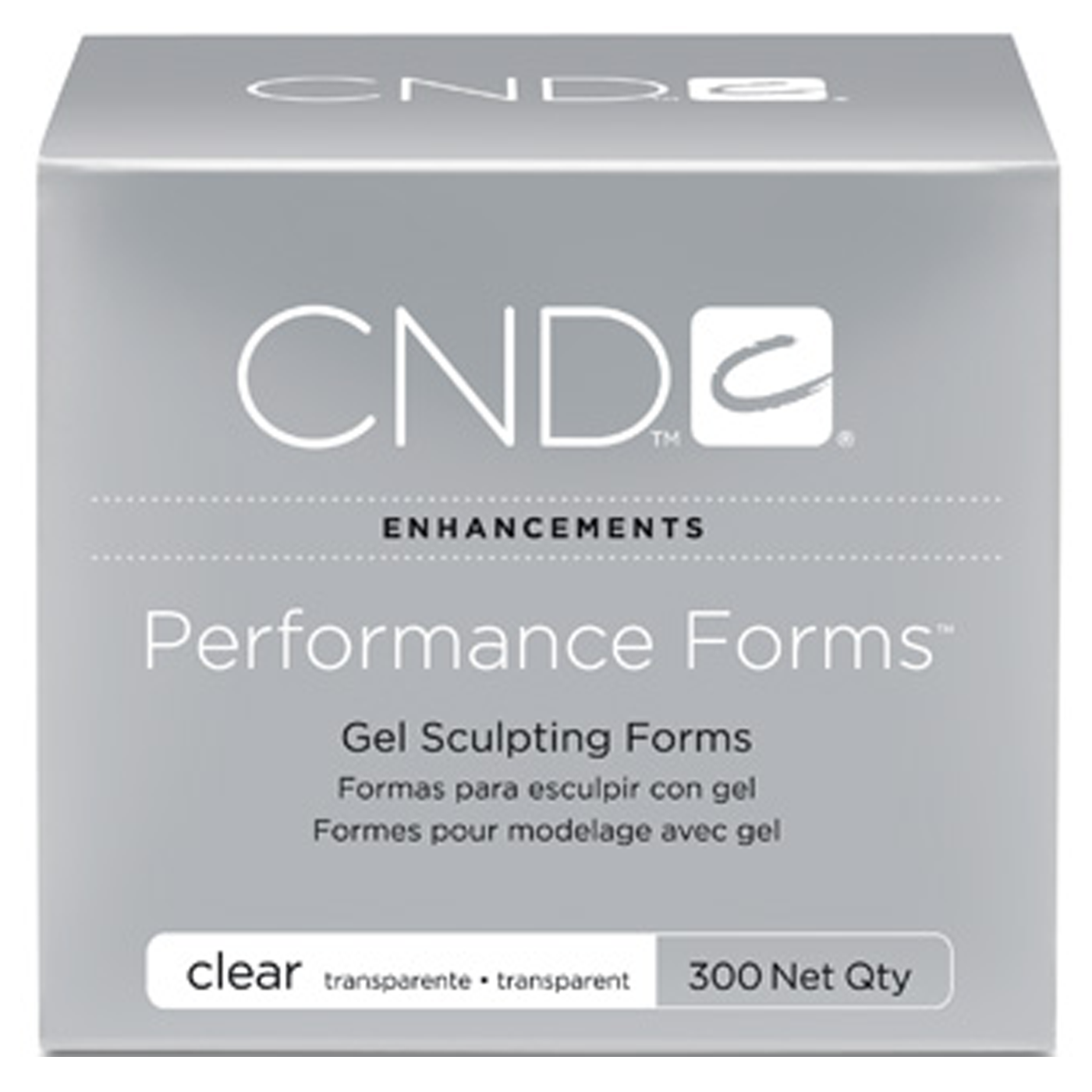 Nail Performance Forms - Clear, 300 Ct
