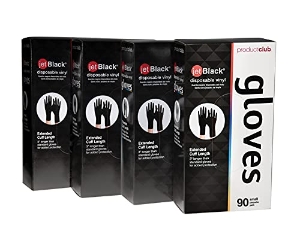 JetBlack® Disposable Vinyl Gloves - 360 ct. S