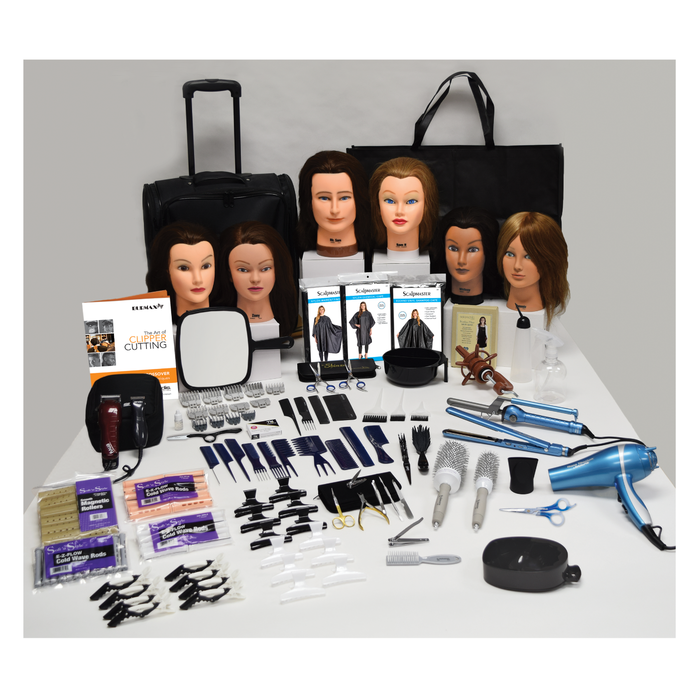 Elite Cosmetology Kit - Left-Handed