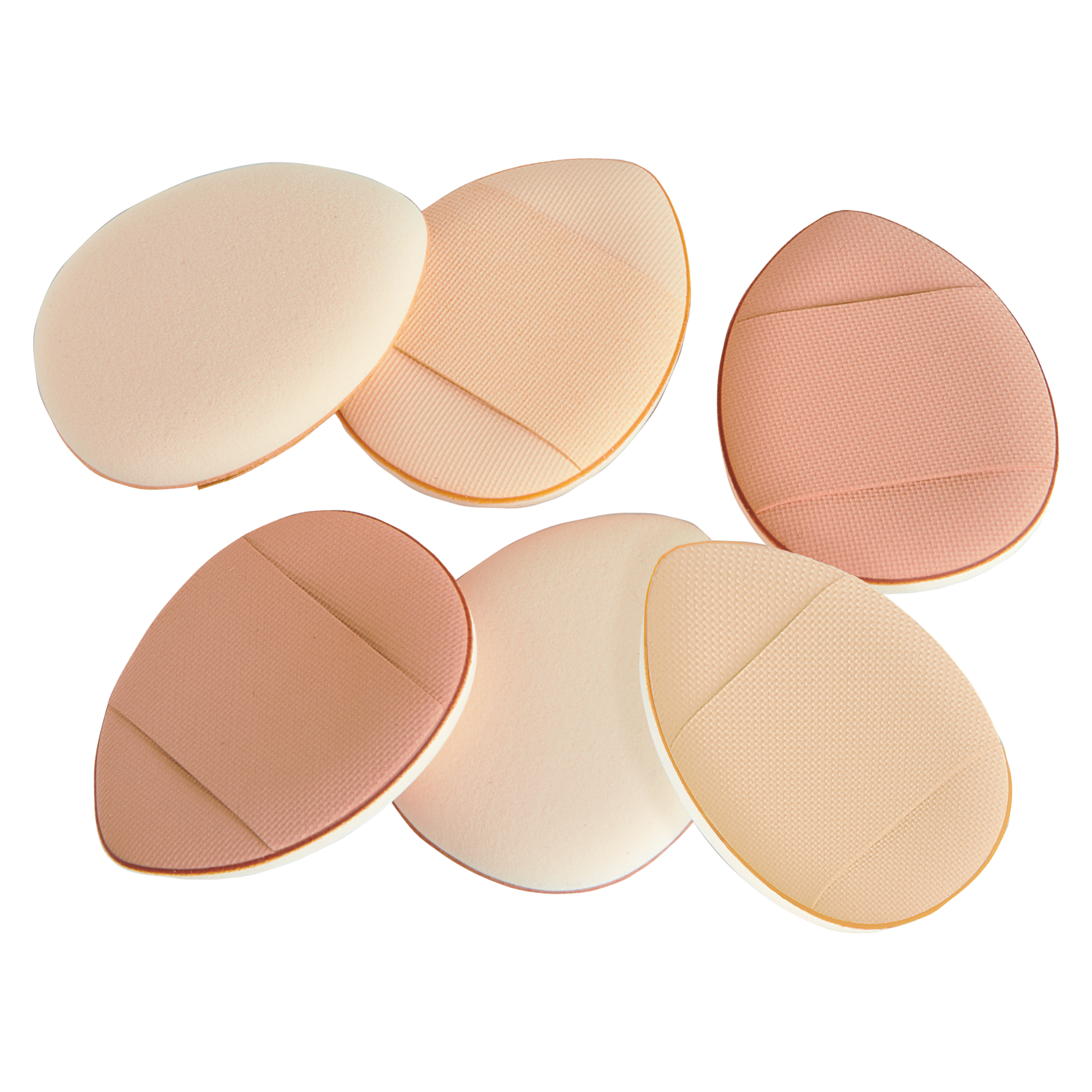 Finger Powder Puffs - 6 pc.