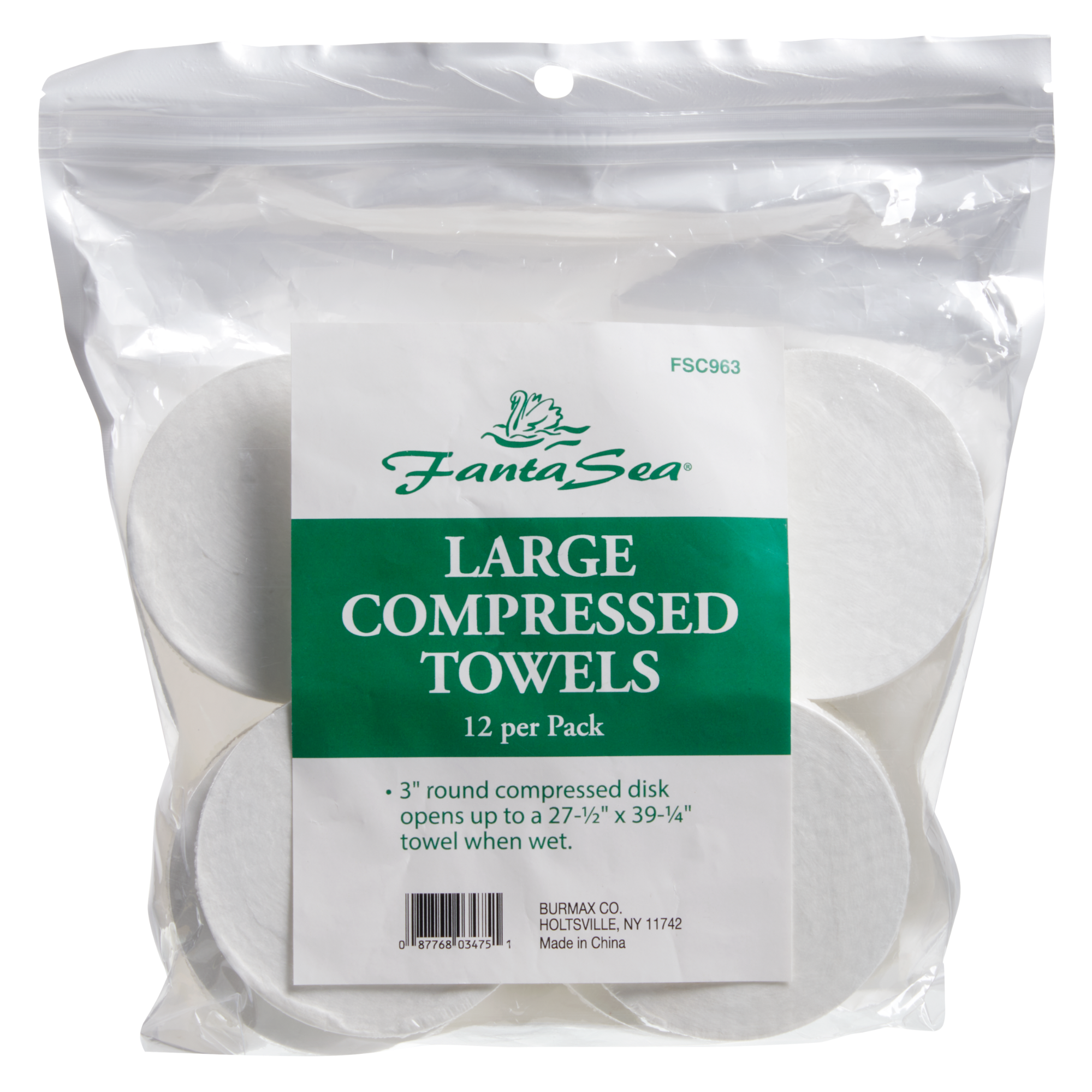 Compressed Towels - Deluxe