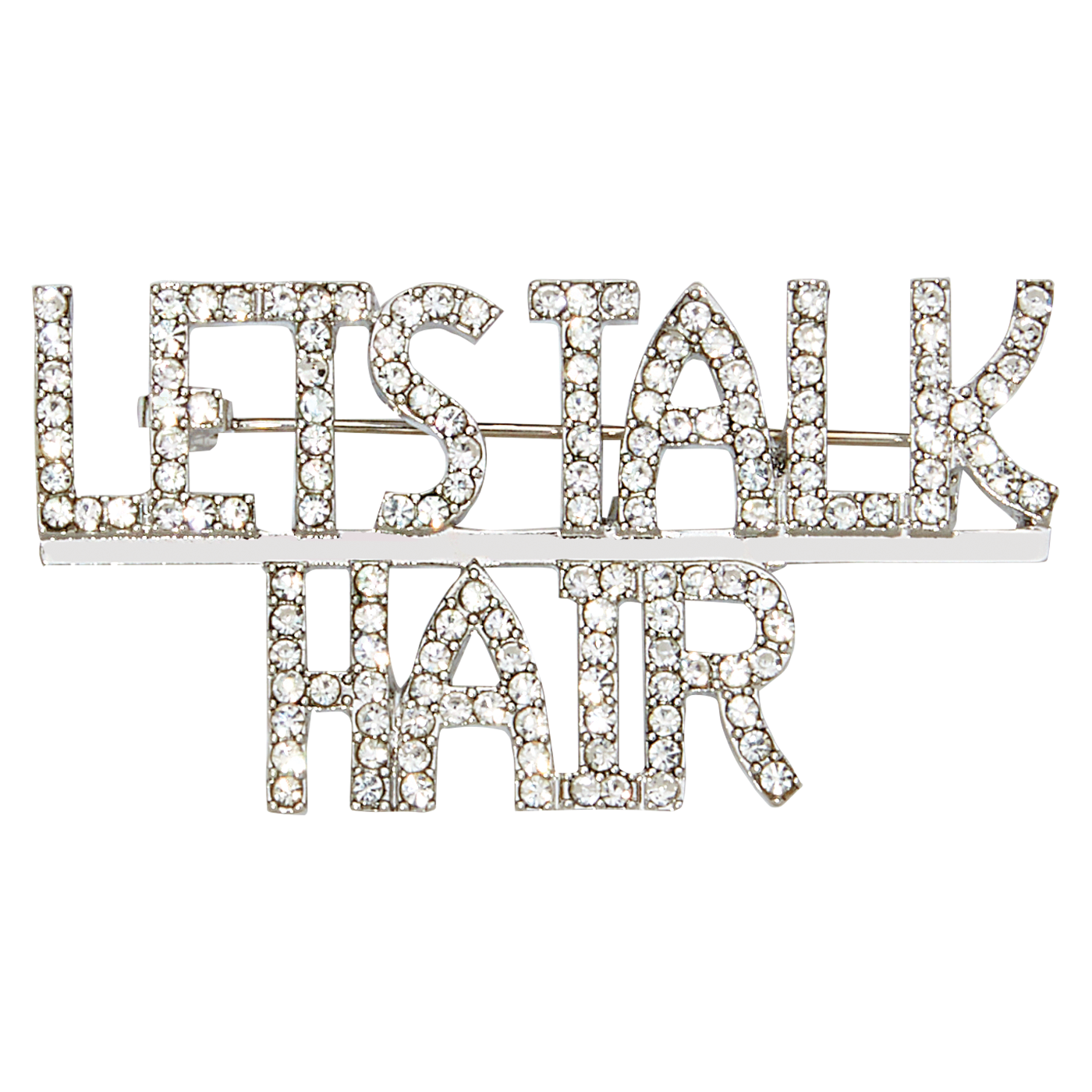 Apparel Pin - Let's Talk Hair