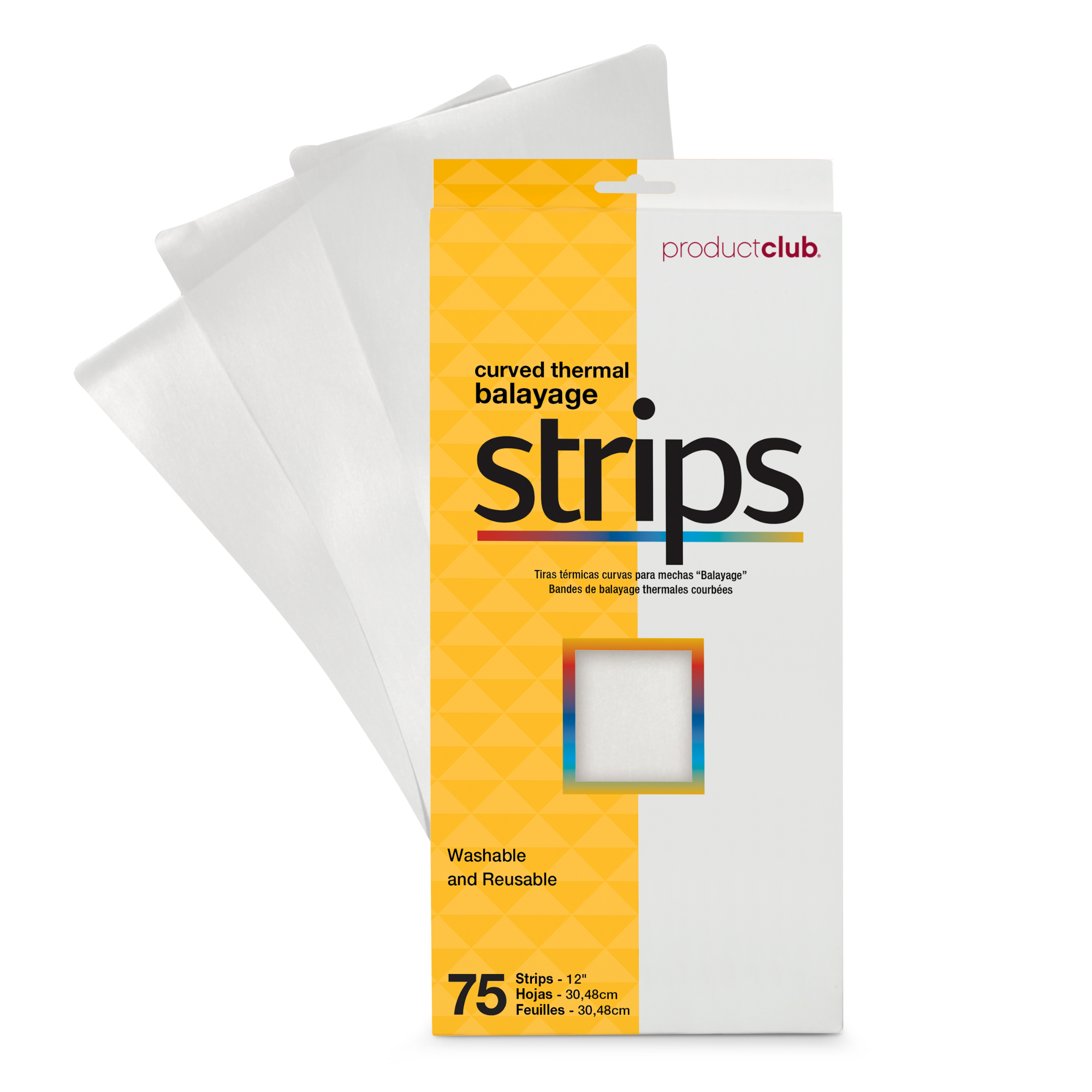 CWC12-75 Curved Thermal Balayage Strips