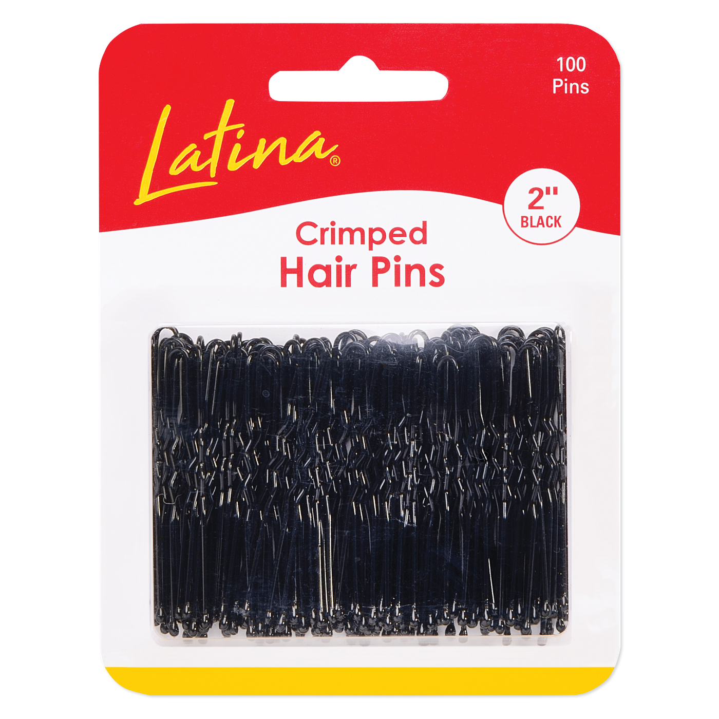 Hair Pins, Black, 60 Pack - 2"