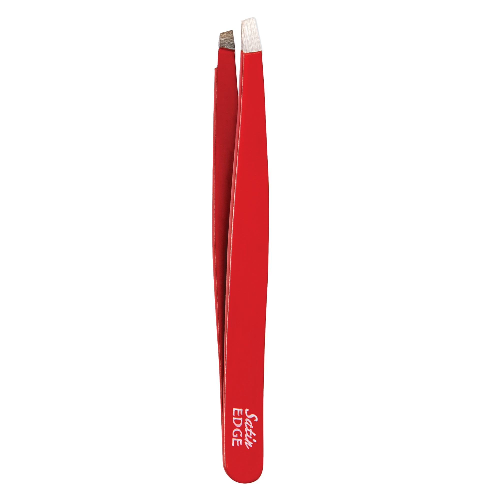 Slant Tip Tweezer, Red