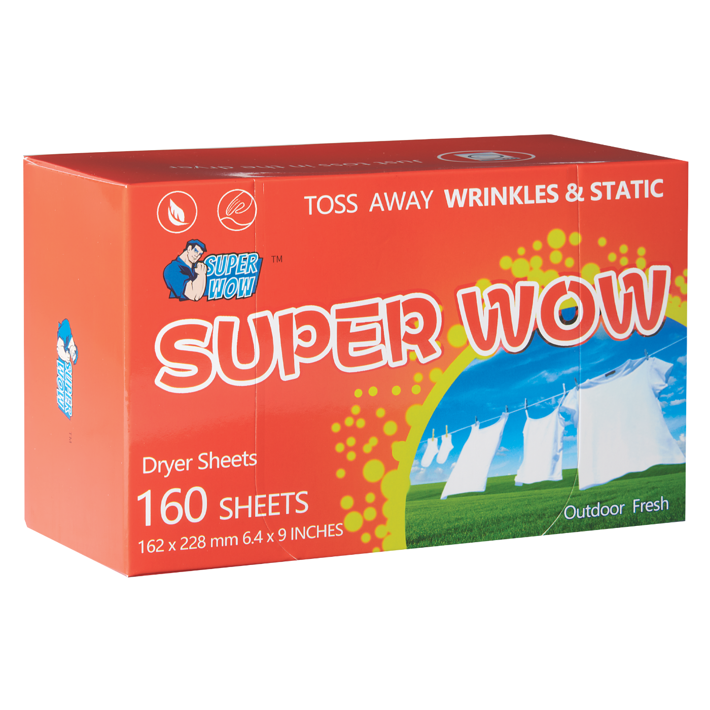 Dryer Sheets - 160 Sheets