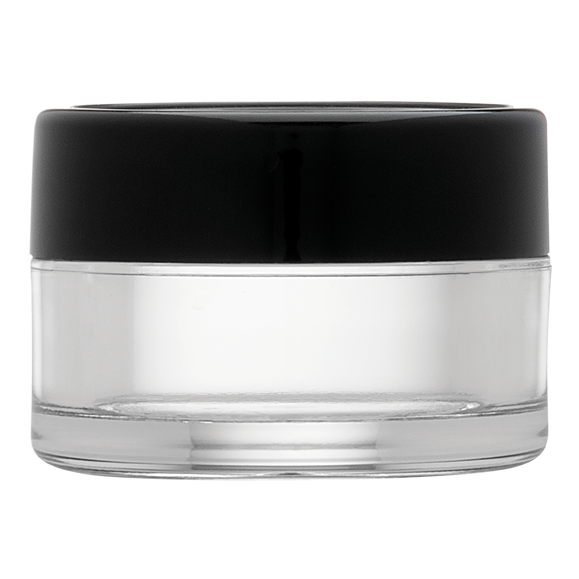 Clear Jar with Black Twist Cap, 16 mL