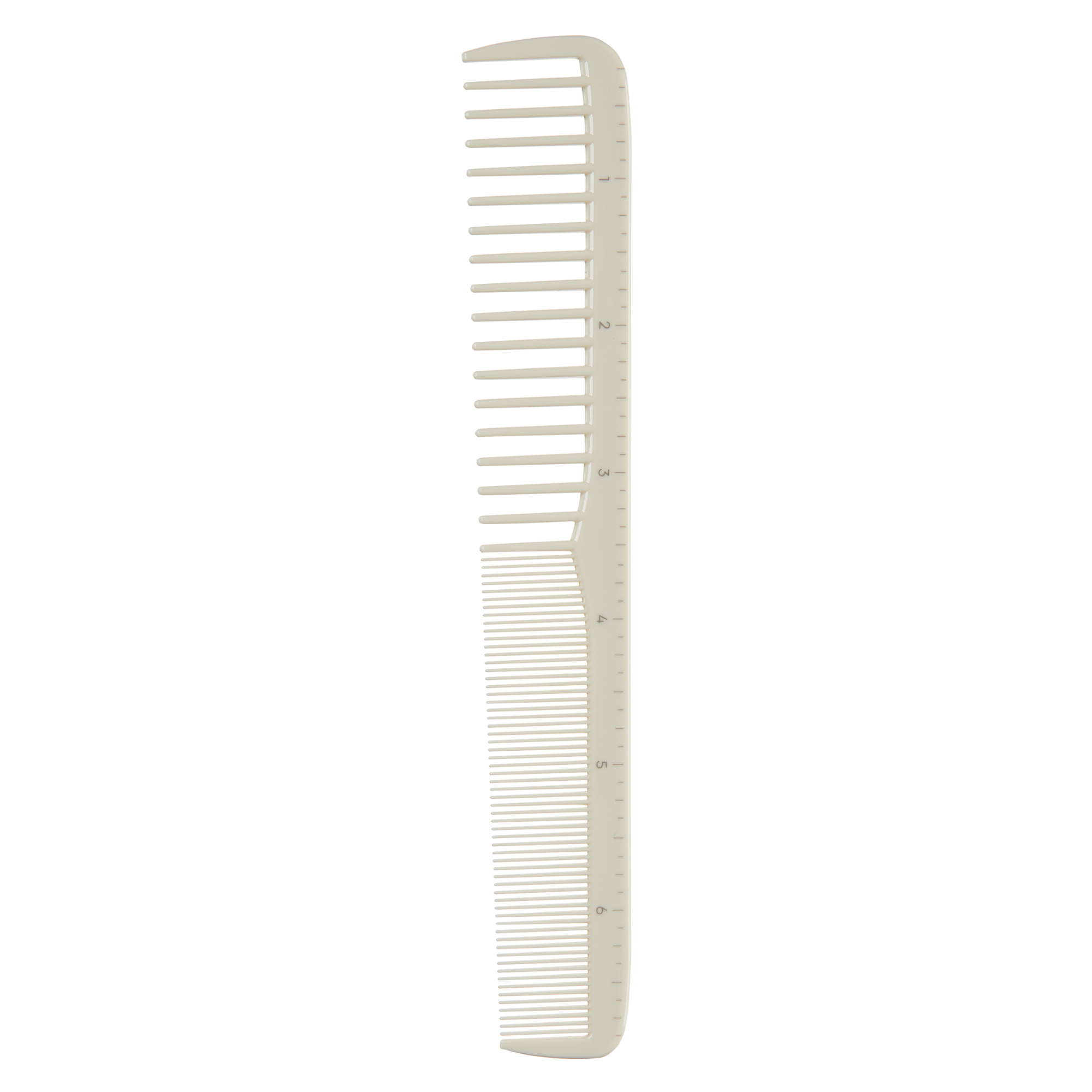 Barber Comb with Measurement Marks - 7"