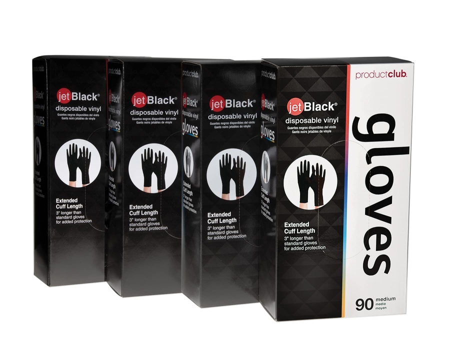 JetBlack® Disposable Vinyl Gloves - 360 ct., M