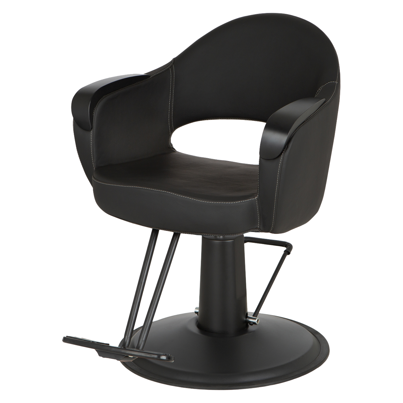 Luna Noir Salon Styling Chair