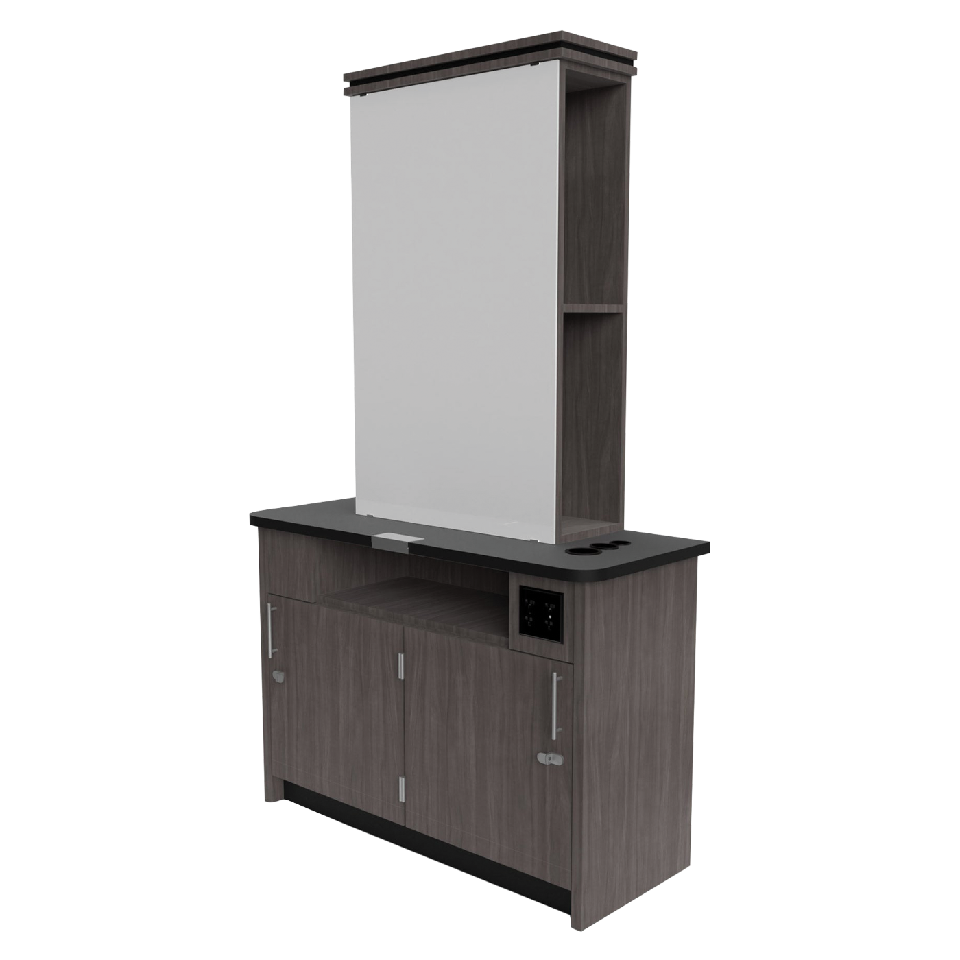 Lehigh Single Styling Station with Locking Storage