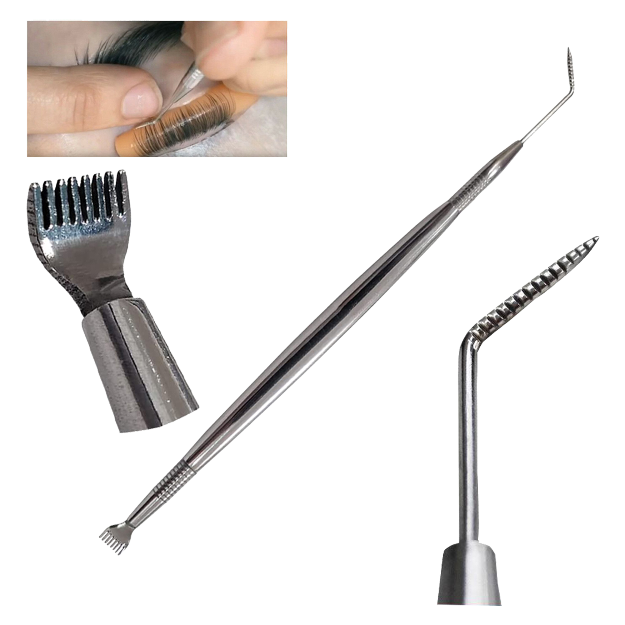 Lash Lift Double-Ended Separator and Comb
