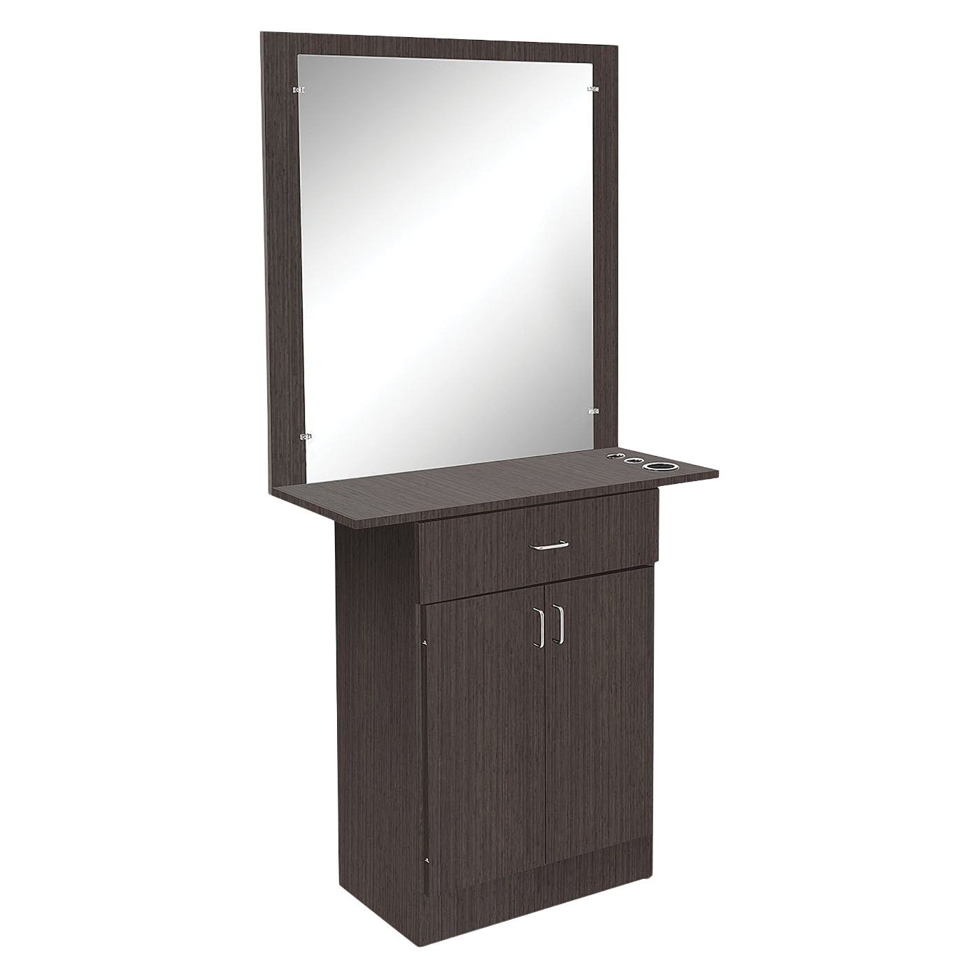 Miami Styling Station with Mirror and Backboard