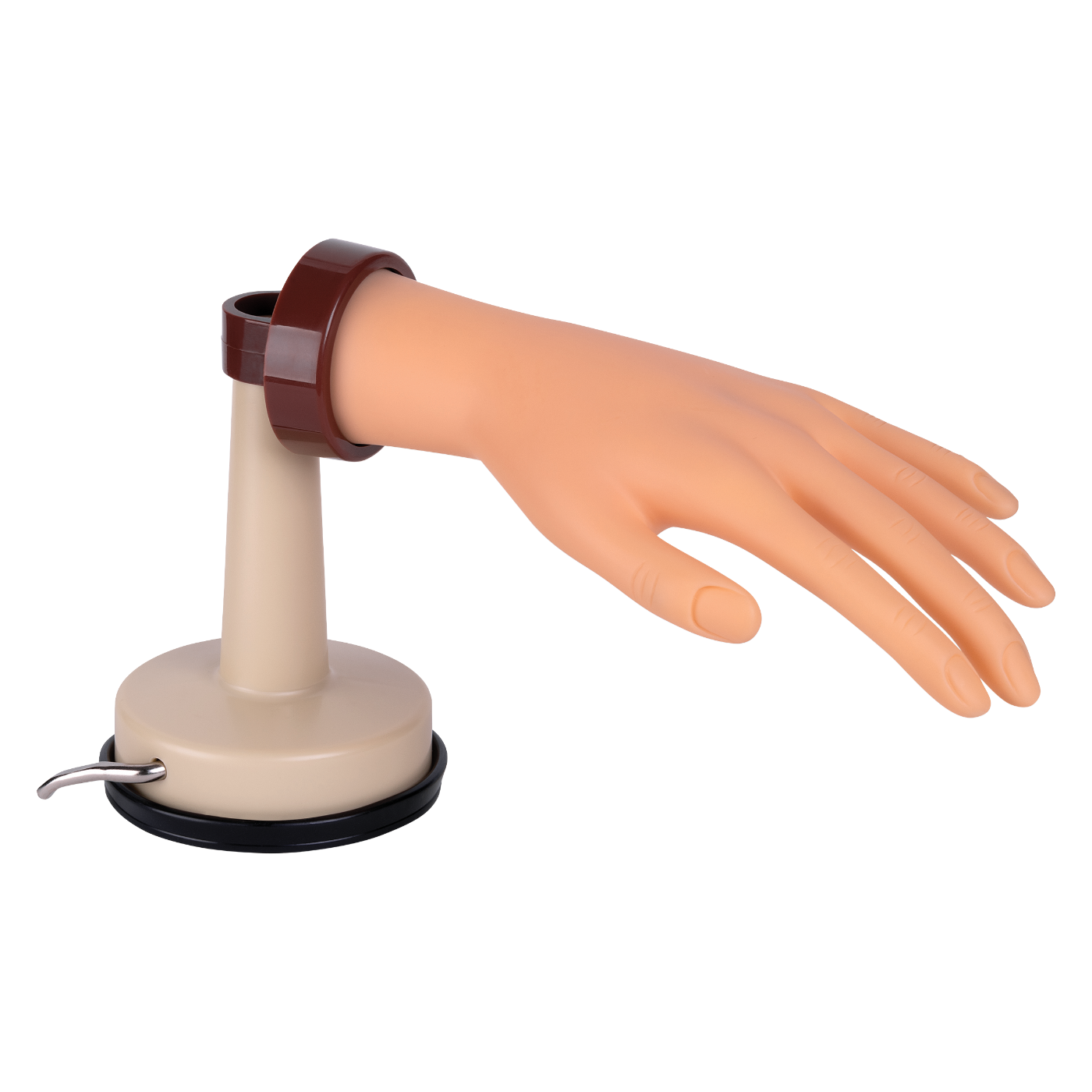 Deluxe Practice Hand with Suction Base Holder