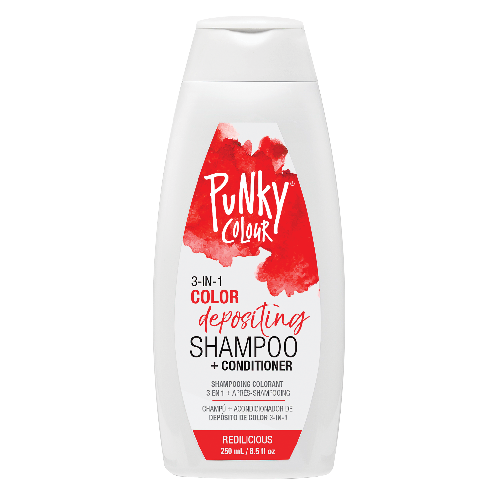 3-in-1 Color Depositing Shampoo+Conditioner - Redilicious