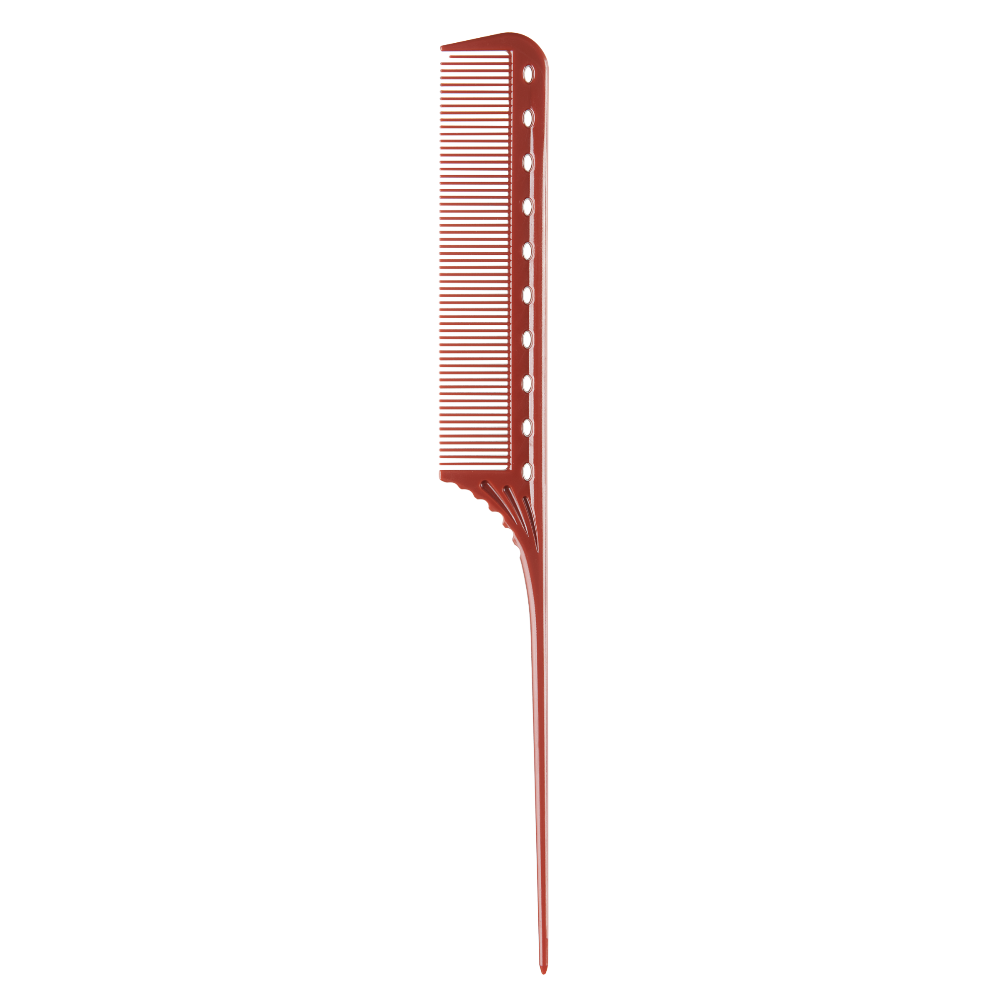 Rat Tail Comb with Measurement Marks - 8-1/2"