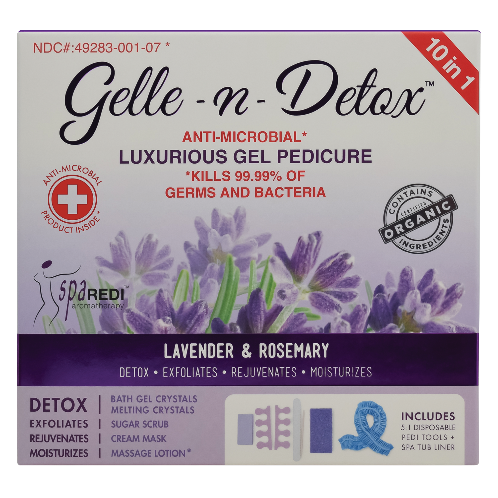 Gelle-N-Detox Kit - Lavender & Rosemary