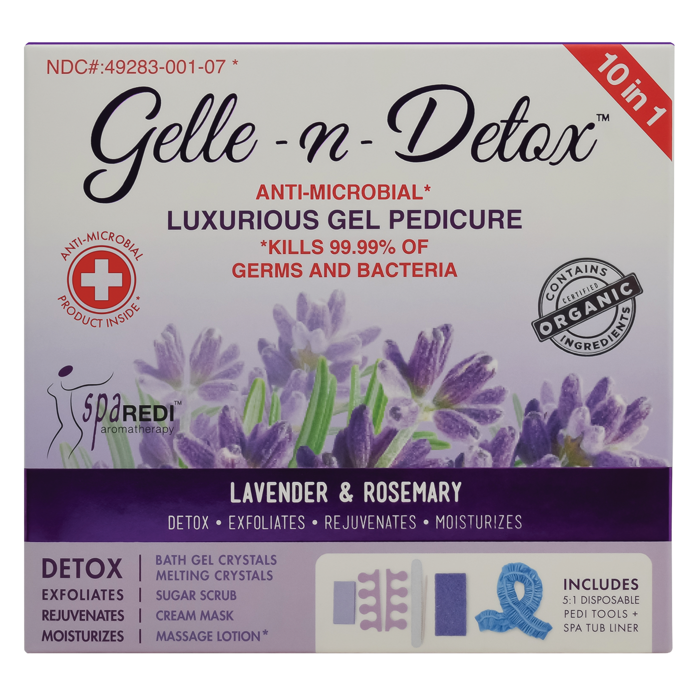 Gelle-N-Detox Kit - Lavender & Rosemary