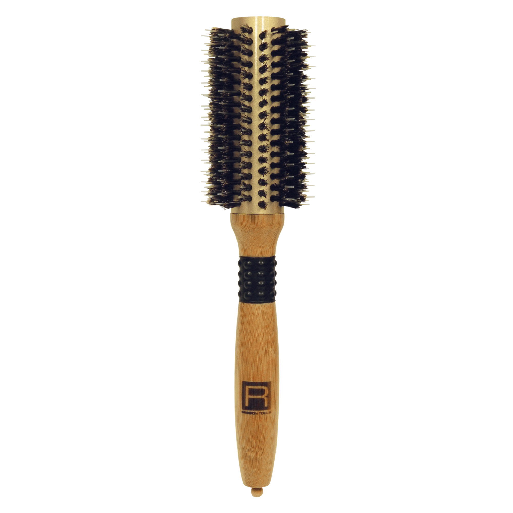 Boar Bristle Round Ceramic Brush - 2"