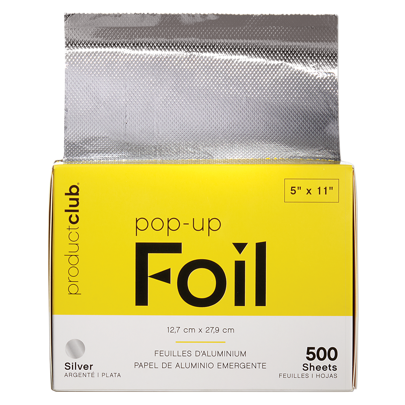 5" x 11" Pop-Up Foil - 500 ct. Silver