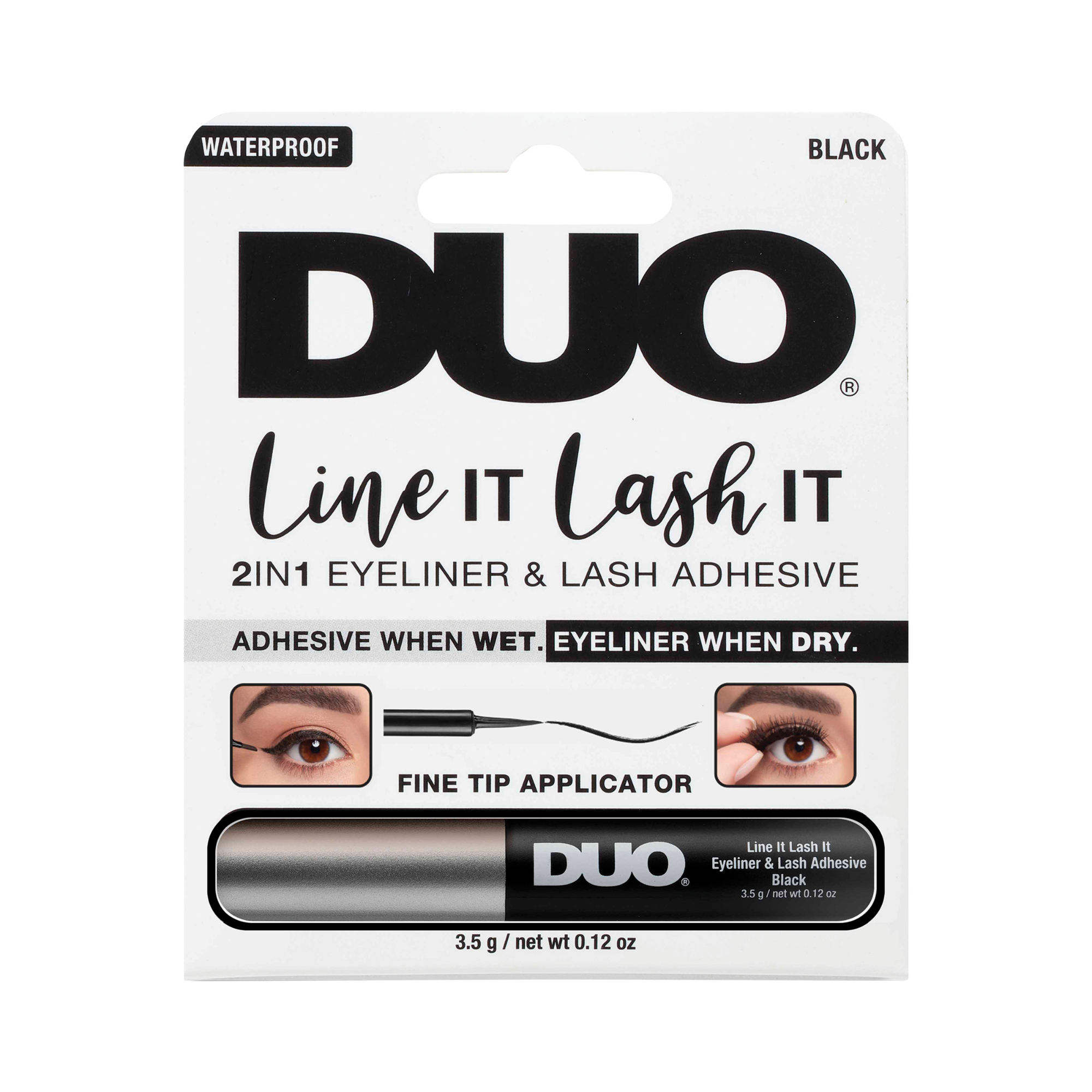 Line It Lash It - 2in1 Liner & Lash Adhesive, Black