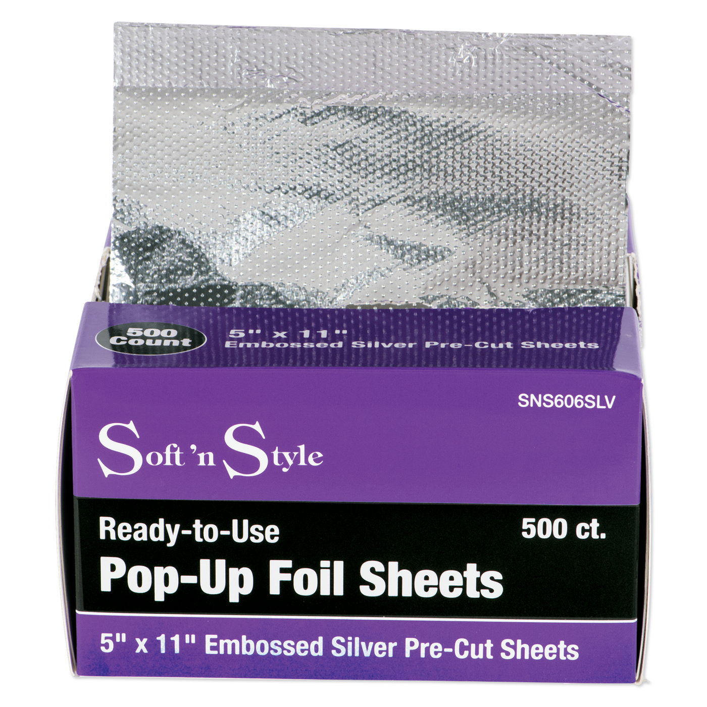5" x 11" Embossed Non-slip Pop-up Foil - 500 ct.